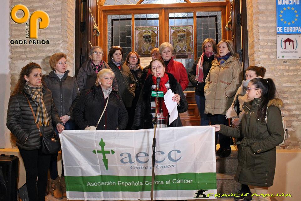 La Junta Local En La Rambla De La AECC Celebra Un Acto Y Lectura De Un