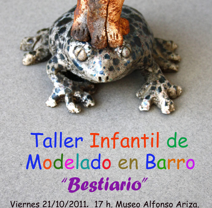 TALLER INFANTIL DE MODELADO EN BARRO