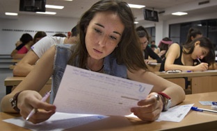 Más de 38.000 alumnos andaluces se examinarán de la Selectividad a partir del próximo martes
