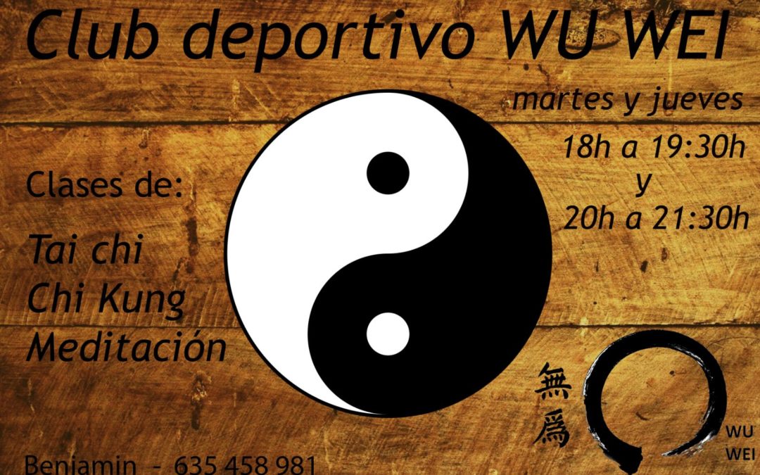 Clases de Tai chi, chi kung y meditación