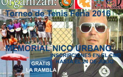 Torneo de Tenis de feria – Memorial Nico Urbano