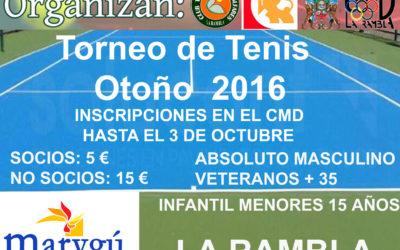 Torneo de otoño de tenis