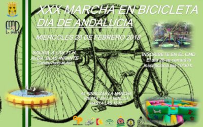 XXX Marcha en Bicicleta y fiesta deportivo Dia de Andalucía