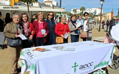 La Junta Local de la AECC en La Rambla colabora con la campaña de petición a la Junta de comprometerse a una cobertura total a la población andaluza del programa preventivo de cribado de cáncer colorrectal