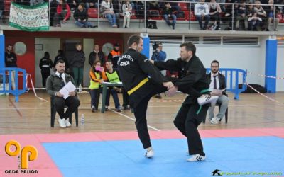 El Pabellón Municipal de Deportes de La Rambla acogió el I Open Andalucía de Hapkido