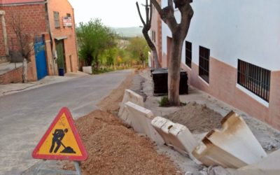 El Ayuntamiento de La Rambla actúa en la mejora de la red de agua en la zona de la Fuente del Abad