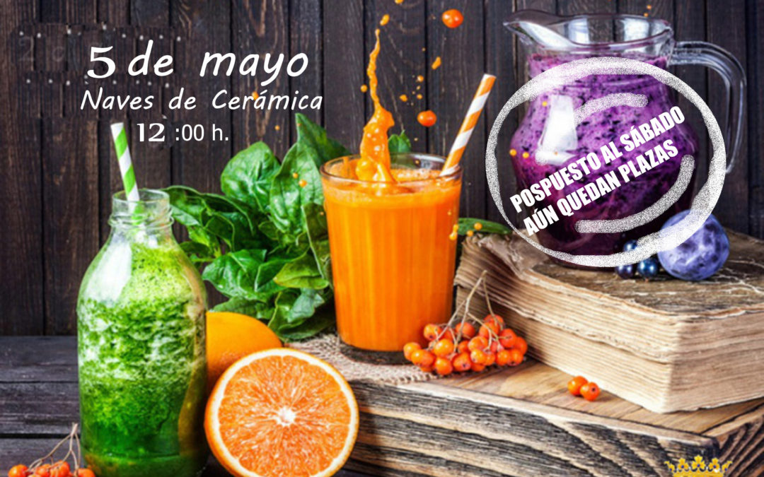 Feria del Libro.Taller de Zumos cambia de fecha.