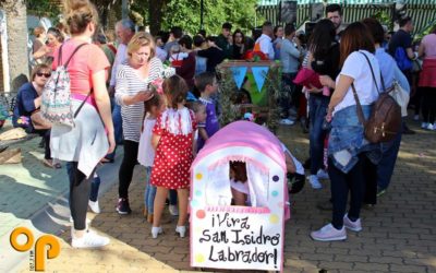 Los más pequeños de La Rambla tuvieron su particular Romería Chiquita en la víspera de San Isidro