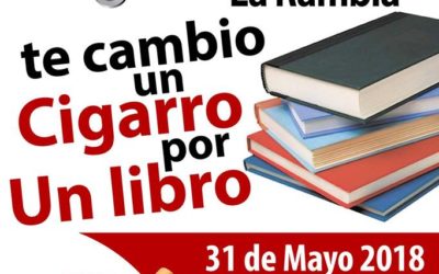 Área de Bienestar Social del Ayuntamiento de La Rambla intercambiará cigarros por libros por el Día Mundial Sin Tabaco