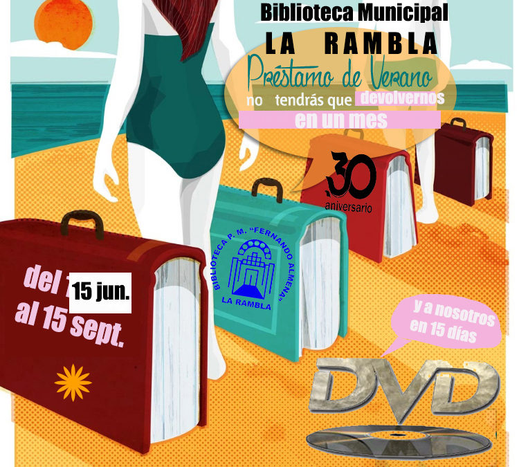 Horario de verano , cierre por vacaciones,ampliación de plazo en el préstamo