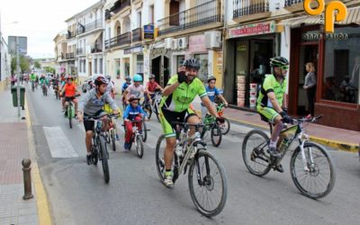 Niños y niñas de La Rambla participaron en la III Ruta en Bicicleta `Por la Seguridad Vial´ y el parque infantil de tráfico