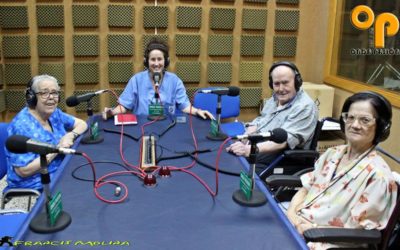 Usuarios del Centro de Día de AFA La Rambla visitan Onda Pasión con motivo del Día Mundial del Alzheimer