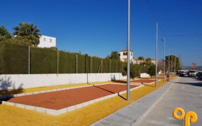 El Ayuntamiento de La Rambla incluye la remodelación de las pistas de petanca en las obras de mejora de accesos en la Minilla