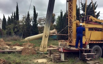 El Ayuntamiento de La Rambla ha dado comienzo las obras de un nuevo pozo en Los Arenales de suministro de agua potable para la población