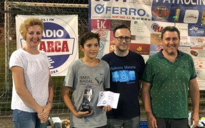 JOSÉ MANUEL CÓRDOBA Campeón del Torneo de Tenis Feria 2019 en La Rambla