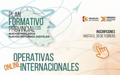 PROGRAMAS FORMATIVOS «OPERATIVAS INTERNACIONALES 2020» DE IPRODECO.