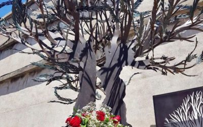 Los rambleños y rambleñas víctimas del golpe militar y dictadura franquista han sido recordadas este 14 de junio junto al monumento “Árbol de la Memoria”