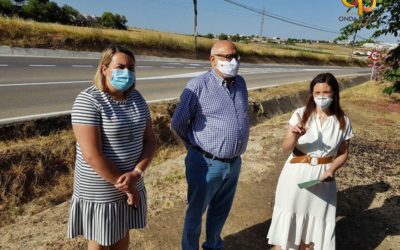 La Junta invierte más de 7.000 euros en el repintado de las marcas viales de la carretera que une La Rambla con Puente Genil (A-3133)