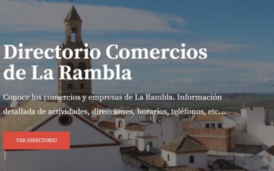 El Ayuntamiento de La Rambla pone en marcha una APP de promoción y apoyo al comercio y empresas con un directorio virtual