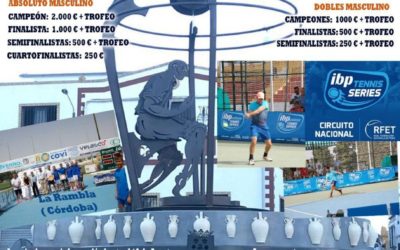 El IX Open Internacional de Tenis “Ciudad de La Rambla” se celebrará del 5 al 12 de octubre