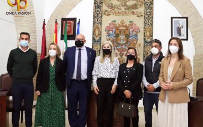 La consejera de Cultura realiza una visita institucional a La Rambla