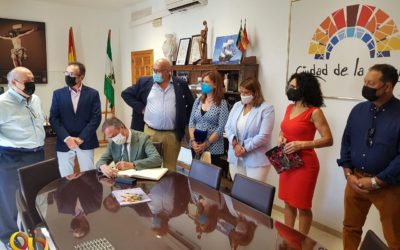 La Rambla recibe a una delegación de Talavera de la Reina para buscar sinergias con el sector ceramista y artesano entre ambas localidades