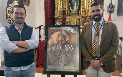 La Hdad. de la Oración en el Huerto presenta el cartel y los actos conmemorativos del 25 Aniversario Fundacional de la Hdad. y del 400 Aniversario de la Inmaculada Concepción