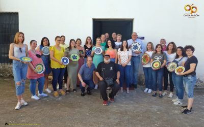 Clausurado el Curso de Decoración en Cerámica en La Rambla organizado por el Ayuntamiento y la Asociación de Artesanos Alfareros