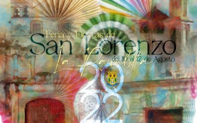 Una obra de Emilio Gutiérrez ilustra el Cartel de la Feria y Fiestas de San Lorenzo 2022