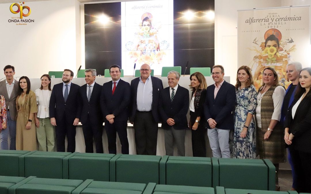 La 92 edición de la Exposición de Alfarería y Cerámica de La Rambla ENBARRO 2022 se desarrollará en la Plaza de los Trinitarios de La Rambla del 7 al 9 de octubre