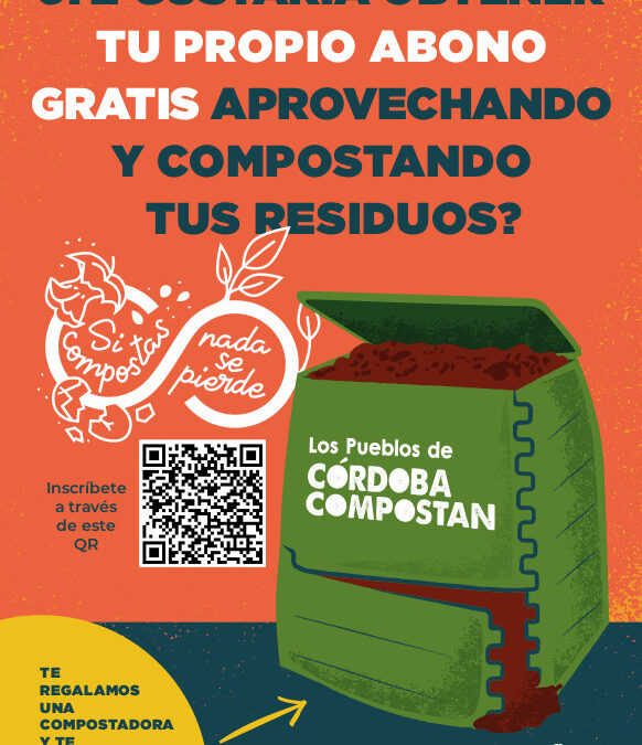 Epremasa pone en marcha una nueva campaña “Los pueblos de Córdoba compostan”.